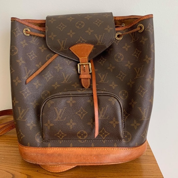 AUTHENTIC MONTSOURIS CLOTH BACKPACK - Picture 1 of 4